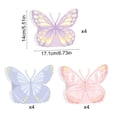 thumbnail image 3 of Butterflies Treat Boxes 12 Pack Paper Snack Boxes For Birthday Wedding Tea Party Baby Showers Party Favors Candy Gift Boxes With 4 Distinctive Designs, 3 of 6