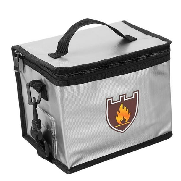 Bolsa de almacenamiento para Lipo Zulema funda protectora para cargador de bicicleta eléctrica