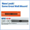 thumbnail image 5 of onn No Stud Mount for 24" to 90" TVs, ETL Listed, Fixed/No Stud, Holds up to 150 lbs, 5 of 17