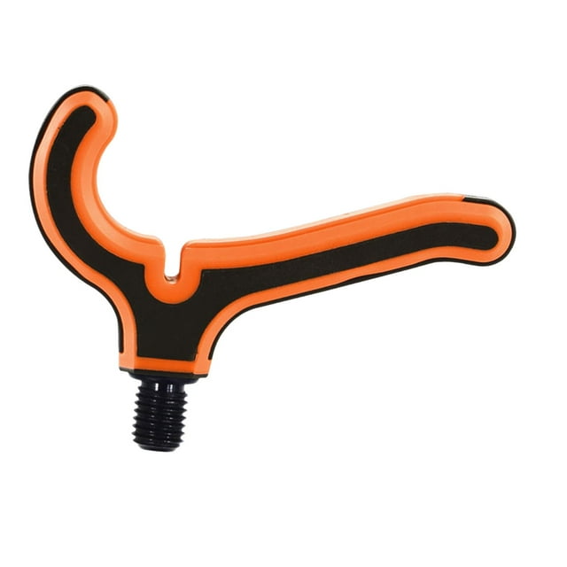 jinwen Fishing Rod Rest Head Grip Carp Fishing Accessory Premium Fishing Rod Holder Orange