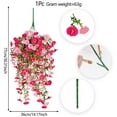 thumbnail image 3 of Your Home Style Lifelike Morning Glory Silk Hanging for Every Room Nurturing, 3 of 5