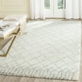 thumbnail image 2 of SAFAVIEH Casablanca Wilmer Abstract Shag Area Rug, Ivory/Blue, 6' x 9', 2 of 7