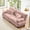 Pink&2 Seater, variant on Cloud Couch Sectional Sofa for Living Room, Chenille 2 Seater Couch with 2 Lumbar pillows and 2 throw pillows , Upholstered Wide Arm Sofa with Convertible Ottoman,Chenille Pink