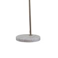 thumbnail image 3 of Benjara BM201810, Brown and Bronze Metal Arched Floor Lamp with Hanging Drum Shaped Shade, 3 of 5