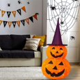 thumbnail image 4 of BinKFF 3FT-Halloween Decorations Outdoor – 37 Inch Collapsible Pumpkin Man with 40 LED Lights, Stretchable Pop Up Jack-o'-Lantern for Yard, Garden, Porch, Party Decor, 4 of 9