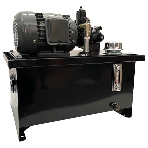 63QTA Small Hydraulic Station Hydraulic Pump Portable Power Lifting Device 3 Phase 220V