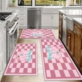 thumbnail image 6 of Kitchen Rugs Sets of 3 Non Slip Washable Kitchen Mats for Floor, Kitchen Runner Rug, Floor Mat Carpet for Entryway, Laundry, Sink, 6 of 12