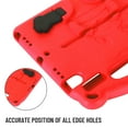 thumbnail image 5 of Dteck with Screen Protector Case for Apple iPad 9th Generation 10.2" (2021),Shockproof Kids Safe Light Weight Handle Kickstand iPad 8th/7th Gen 10.2" Case EVA Foam Protective Cover,Red, 5 of 5
