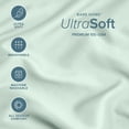thumbnail image 4 of Bare Home Pillowcase Set - Premium 1800 Collection - Double Brushed - Ultra Soft - Toddler Size, Spring Mint, 2 Count, 4 of 7