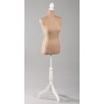 thumbnail image 2 of Tripar International 64" Beige and White Modern Burlop Body Form, 2 of 7
