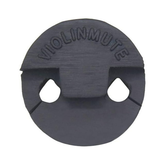 HILABEE Remplacement Son Rond Circulaire en Caoutchouc Silencieux pour Violon