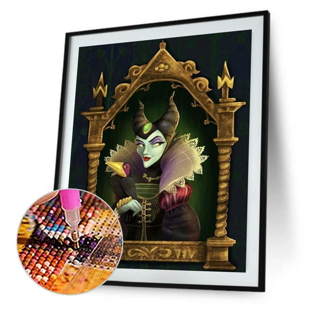 Cuadros Decorativos Kits de pintura de diamantes de la serie de personajes taladro Wdftyju redondo completo decoración de la pared del hogar diamantes de imitación de resina dibujo bricolaje