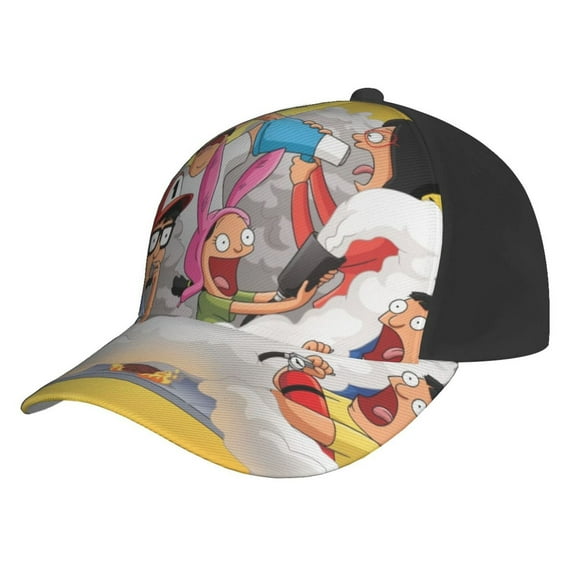Bob's Burgers Fun Adventure Unisex Baseball Cap Adjustable Trucker Dad Hat Anti UV Sun Hats Snapback Hat For Men And Women