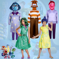 thumbnail image 2 of Disfraz de Cosplay de Joy para adultos y niños, ropa de fiesta de carnaval de Halloween, juego de rol, película de anime Inside Out 1 y 2, disfraz de Disgust, 2 of 5