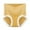 Yellow, variant on Ausyst Panties for Women Women's Traceless Briefs Graphene Crotch High Waist, Hip Lift, Abdomen Tight, Bodybuilding Briefs Clearance