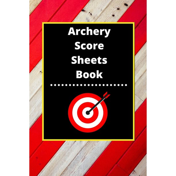 Archery Score Sheets Book Score Cards for Archery Competitions