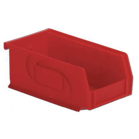Red Jumbo Bin - Lewisbins 25 lb Capacity, Hang and Stack Bin, Red PB74-3 Red