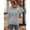 thumbnail image 2 of Assumption Of  The Virgin Mary Hoodie Women -Image by Shutterstock, Female 4X-Large, 2 of 4