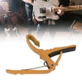 thumbnail image 4 of Electric Guitar Capo, Bass Capo Alloy Instrument Accessory Pretty Design  For Performance Gold, 4 of 8