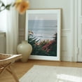 thumbnail image 6 of Floral San Clemente 01 - San Clemente California Photography Ocean Seascape Coastal Nature Waves Beach Floral Oak Framed Wall Art Print 16 x 20 inches, 6 of 12