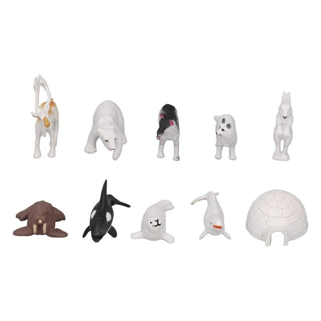 Estatuilla divertida del animal ártico decoración de morsa reno modelo animal ártico para fiesta ANGGREK Otros