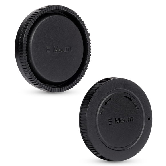 Kit de tapa de cámara y tapa de lente trasera para Sony E-mount