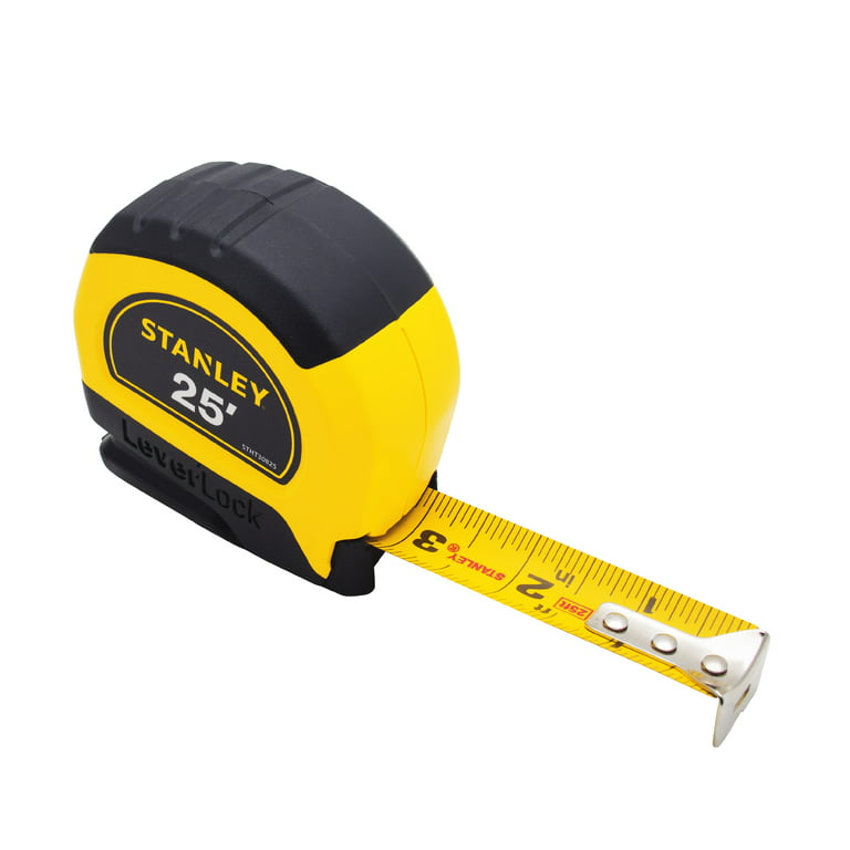Compact 25 ft. SAE Tape Measure with Fractional Scale and 9 ft. Standout