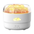 thumbnail image 1 of Humidificador de aire de escritorio con luces LED y temporizador, difusor de aroma silencioso para yoga. Blanco, 1 of 9