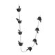 thumbnail image 1 of Cadenas de lluvia para pájaros para canalones, 94,5 pulgadas, taza decorativa para baño de pájaros, cadena de lluvia, bajantes de repuesto para exhibi, 1 of 8