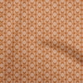thumbnail image 1 of oneOone Velvet Orange Fabric Asian Ornamental Craft Projects Decor Fabric Printed By The Yard 58 Inch Wide, 1 of 4