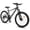 Gray-26, variant on Ambifirner Mountain Bike with Front Suspension, 21 Speed Shifter Lever with Gear Indicator, High Carbon Steel Frame, Mechanical Disc Brakes, Road Bike for Mountain Trail