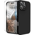 thumbnail image 1 of for iPhone 16 Pro Max Case, Liquid Silicone Case with Camera Protection Soft Gel Rubber Cover with Microfiber Lining Shockproof Protective Phone Case for iPhone 16 Pro Max 6.9", Light Brown, 1 of 5