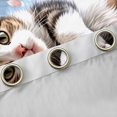 thumbnail image 4 of Homewish Lovely Kitten Black Out Curtains,Pet Cat Lover Curtains Pack of 2 (42x63 Each),Pink Gray Blue Bedroom Curtains For Girls Boys,Luxury Bedroom Decor, 4 of 6