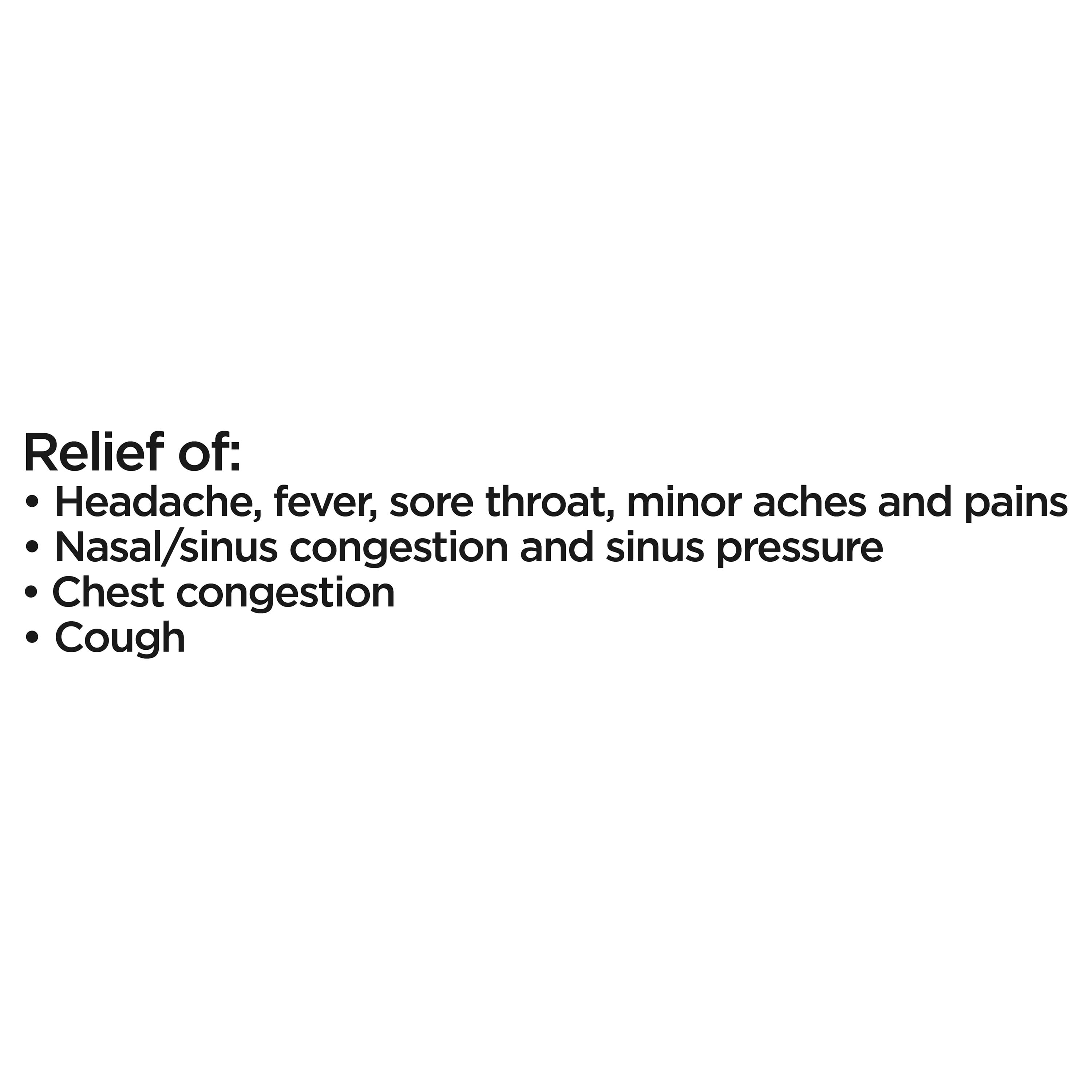 Equate Non Drowsy Daytime Severe Cold & Flu Softgels, Maximum Strength, 24 Count