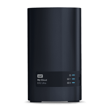 WD - My Cloud Expert EX2 Ultra 2-Bay 0TB External Network Attached Storage (NAS) - Charcoal