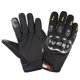 thumbnail image 1 of Guantes de motocicleta, deportes al aire libre, transpirables, antideslizantes, dedos largos, medio dedo, pantalla táctil, guantes protectores de conducción, 1 of 5