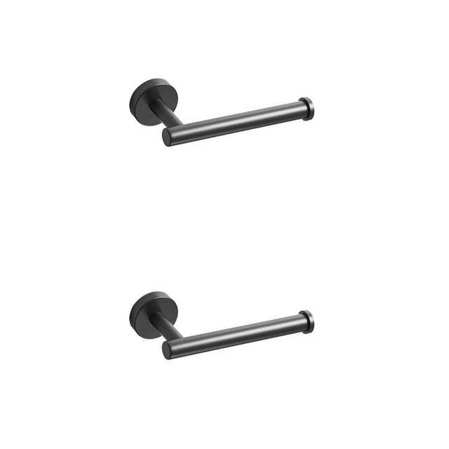 Matsuzay Soporte de papel Soporte de pared para inodoro Bastidores para rollos Soporte para colgar en el baño Brillante Type1 NO1 Matsuzay CBP184770