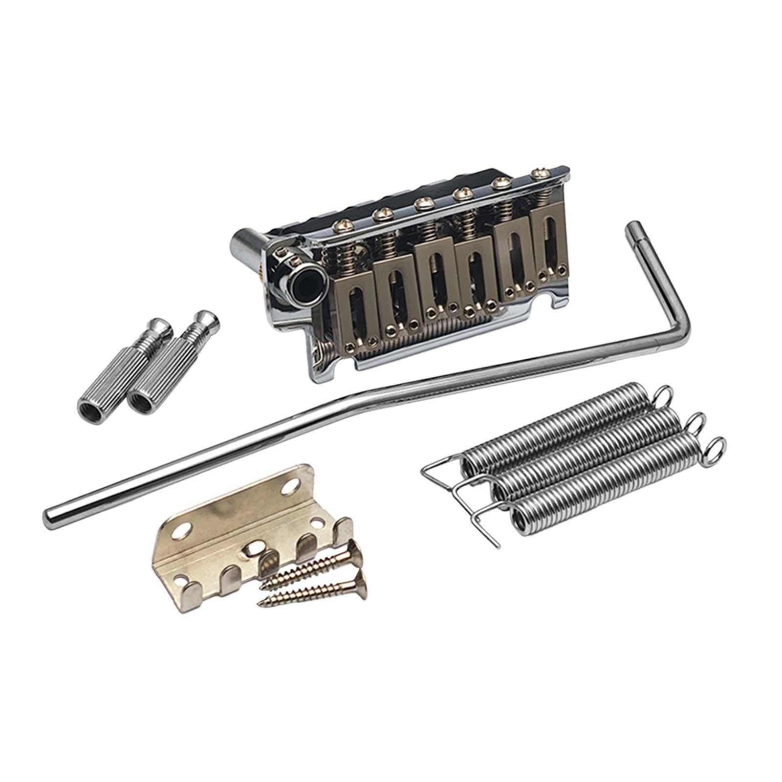 QccHieUs Electric Guitar Tremolo Bridge Bar Kit Double Locking Practical Music Instrument