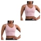 thumbnail image 4 of Sonducket Mujer Yoga Camisola Verano Color sólido Niñas Chalecos Sujetador Chaleco Top Ropa deportiva Accesorio Camisas deportivas Light puple M Púrpura claro METRO 2piezas Sonducket CBP302001, 4 of 6