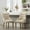 Tan, variant on Of 2 Tan Button Solid Wood Wingback Hallway Chairs - Practical 2 Fun