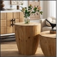 thumbnail image 5 of 21.06"Vintage Style Bucket Shaped Coffee Table for Office, Dining Room and Living Room, 5 of 10