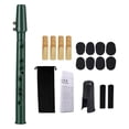 thumbnail image 1 of Wweixi Pocket Saxophone Practice Tool Portable Saxophone Amateurs Kids white for Beginner green 34x3cm, 1 of 6