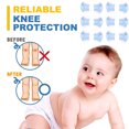 thumbnail image 4 of 6 pares de rodillas antideslizantes para gatear, protectores de rodilla, rodilleras de bebé para gatear, 4 of 5
