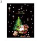 thumbnail image 2 of Gwong Decoración hogareña Árbol de Navidad Santa Snowflake Elk Wall Window Etiqueta Etiqueta decoración de la fiesta de Navidad Gwong 21029212, 2 of 7