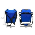 thumbnail image 6 of Chill Out! Frigi Soft sided Cooler with Seat, Blue, 6 of 6