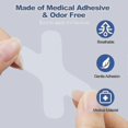 thumbnail image 4 of 120pcs Mouth Tape For Sleeping, Gentle Sleep Strips For Mouth Breathing, Improved Nighttime Sleeping, Hypoallergic Strips, 4 of 5