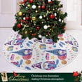 thumbnail image 6 of FMSHPON Winter Gnomes Xmas Christmas Tree Skirt Stand Mat for Holiday Party Decoration Indoor Outdoor 36 inches, 6 of 6