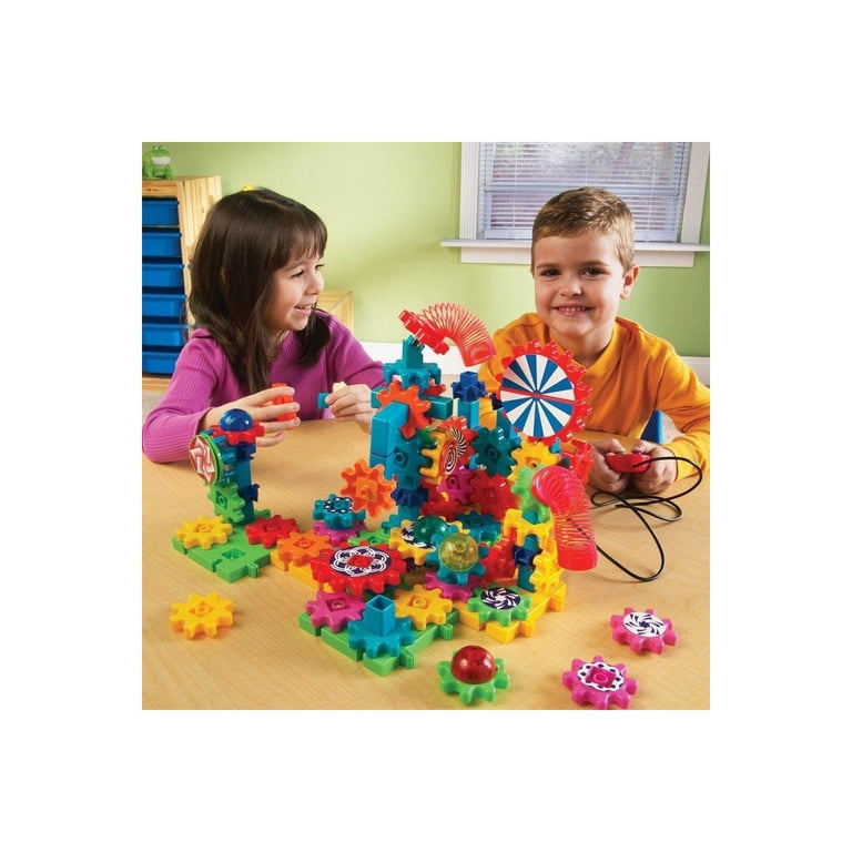 Learning Resources Gears Lights & Action 121-Piece Motorized Set photo 3