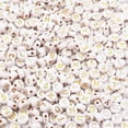 thumbnail image 4 of 100/200/300/500 piezas de cuentas redondas de letras y alfabeto acrílico de color oro blanco mezclado para hacer joyas, pulseras y collares hechos a mano, 4 of 5