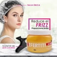 thumbnail image 5 of Mascarilla Capilar de Argán Nefertiti 350g + Gorro de Baño y Pinza para Cabello Alfamar | Hidrata, repara y suaviza | Cabello brillante, manejable y sin frizz12, 5 of 5